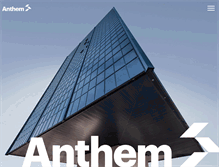 Tablet Screenshot of anthemproperties.com